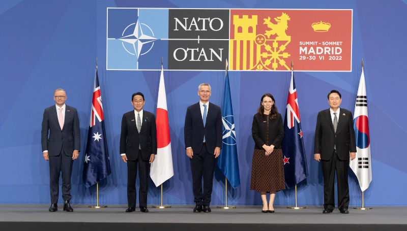 NATO Secretary General with Indo Pacific Leaders