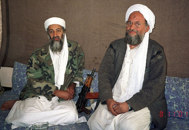 Hamid Mir interviewing Osama bin Laden and Ayman al Zawahiri