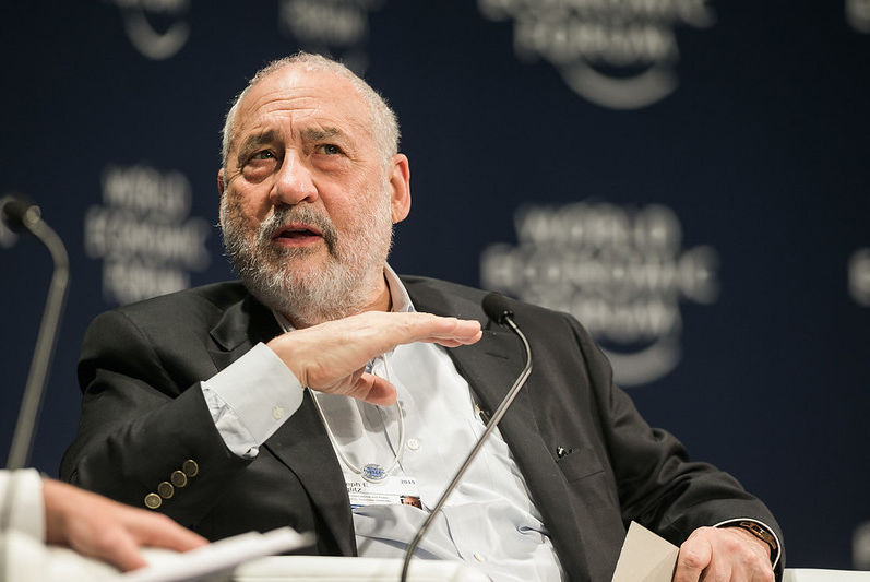 Nobel prize winner Joseph Stiglitz Columbia University, USA