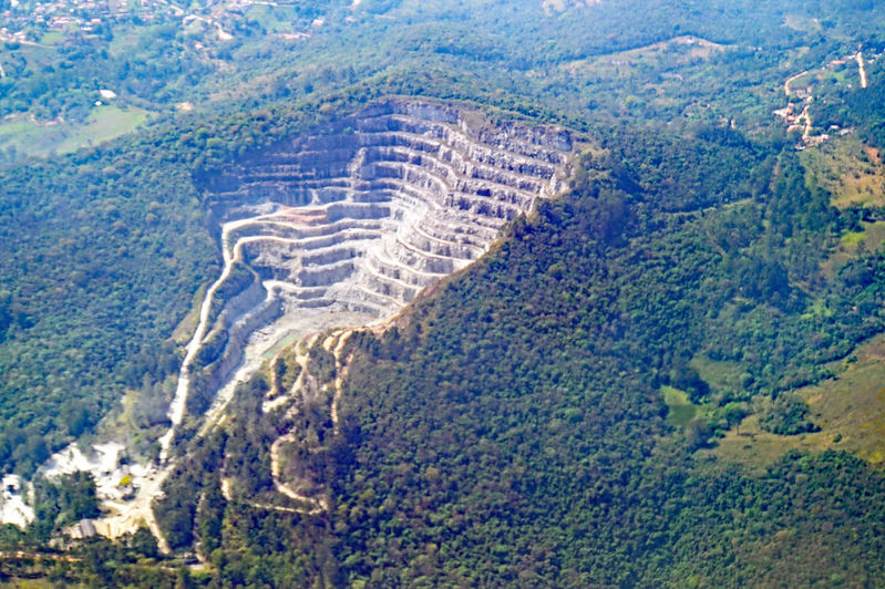 Open Pit Mine Brazil