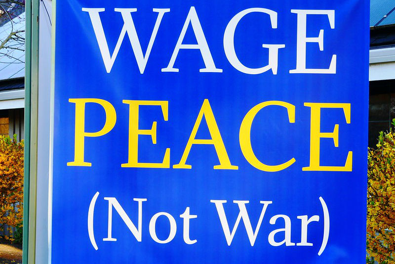 Wage Peace (Not War) at Eugene Friends Church