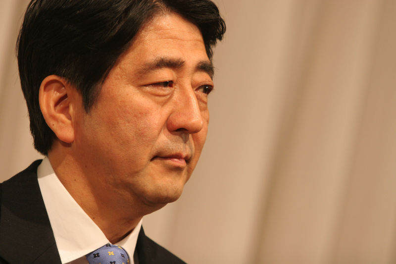 SHINZO ABE, former Japanese Prime Minister