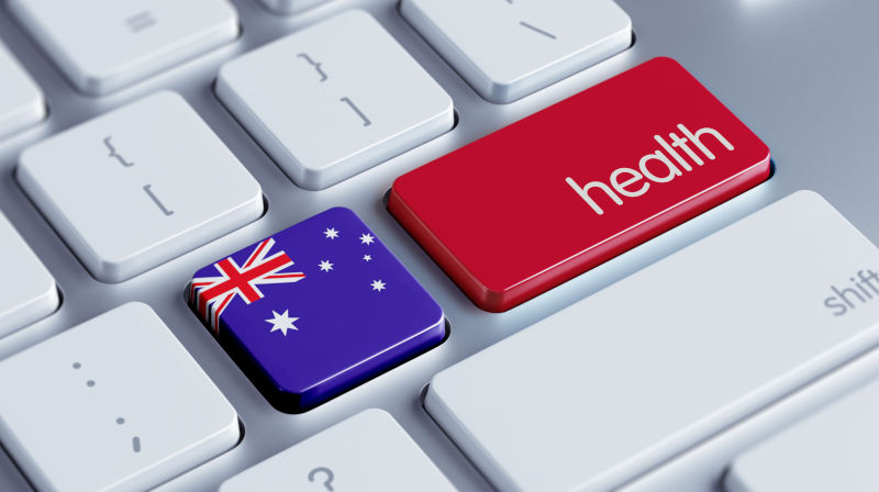 Australia High Resolution Health Concept