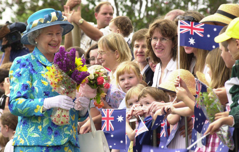 Queen Elizabeth ll in Australia March 2000 Queen Elizabeth ll in Australia March 2000