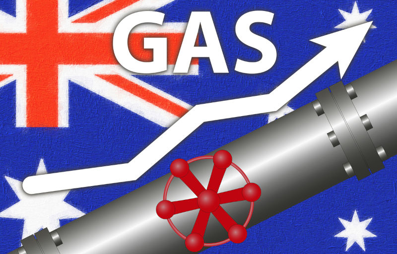 Illustration of gas export by Australia - image:iStock