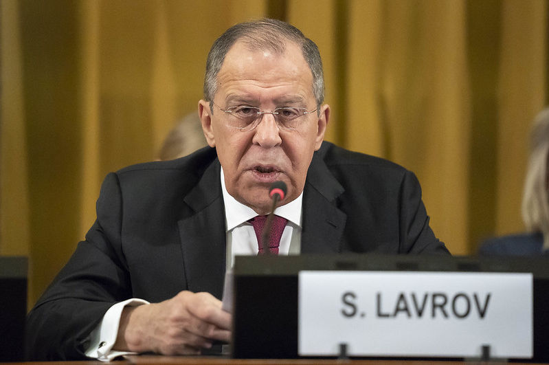 Russian Foreign Minister Sergei Lavrov