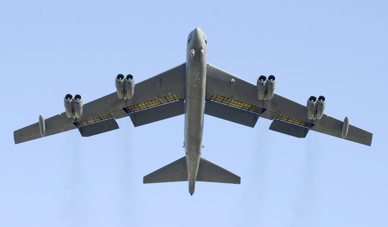 Boeing B-52 Stratofortress in flight