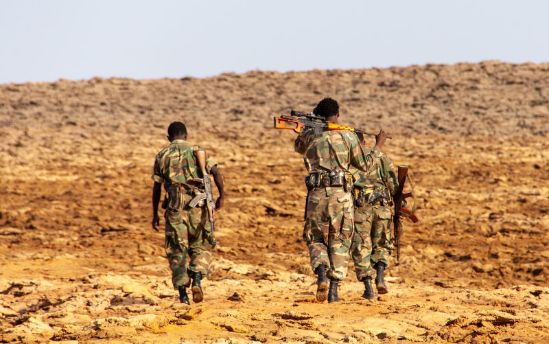 Ethiopian-National-Defence-Force-(ENDF)-soldiers. Image: iStock