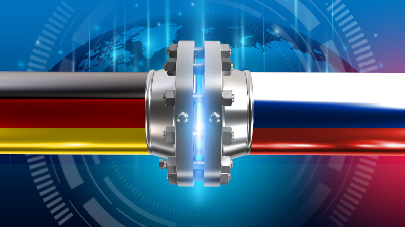 Gas-pipeline-linking-Germany-to-Russia,-but-splits-Europe. Image: iStock Nord Stream is a system of offshore natural gas pipelines in Europe, running under the Baltic Sea from Russia to Germany.