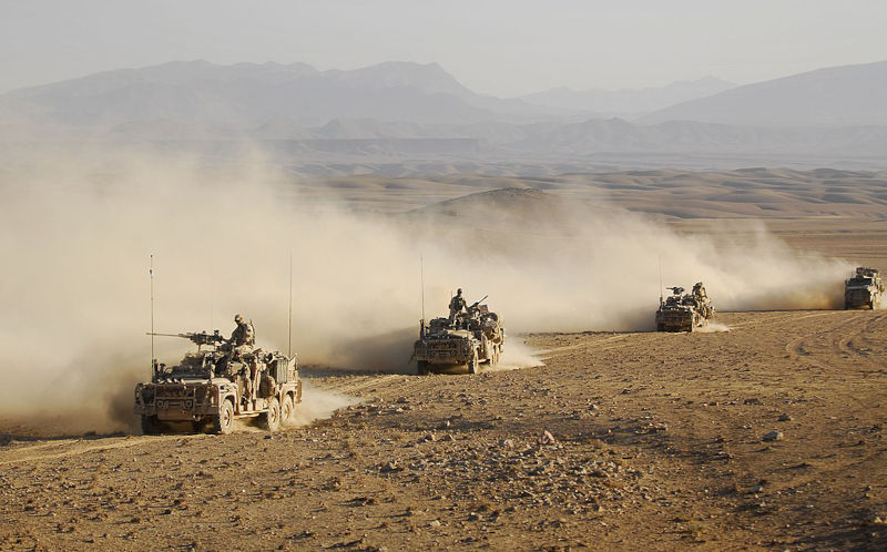 Australian Special Operations Task Group patrol in October 2009