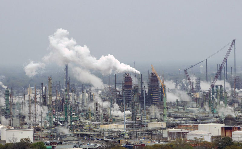 Exxon Mobil Refinery in Baton Rouge, Louisiana.