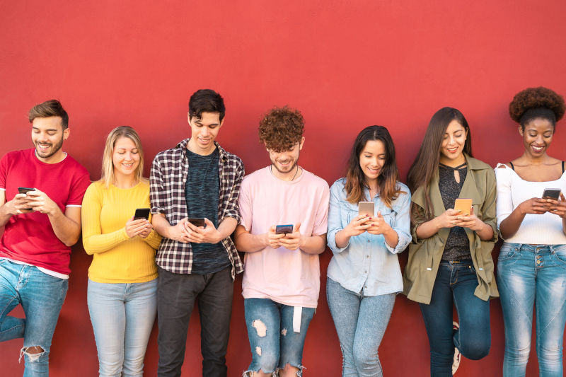 Millennial-generation-having-fun. Image: iStock Millennial generation having fun.