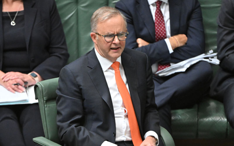 Prime Minister Anthony Albanese during Question Time in the House of Representatives at Parliament House in Canberra, Wednesday, November 30, 2022. Image: AAP/ Mick Tsikas