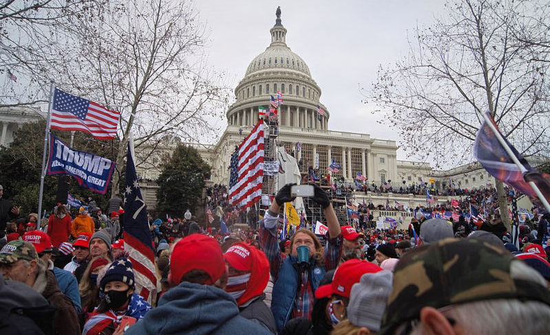 January 6, 2021 storming of the United States Capitol building.