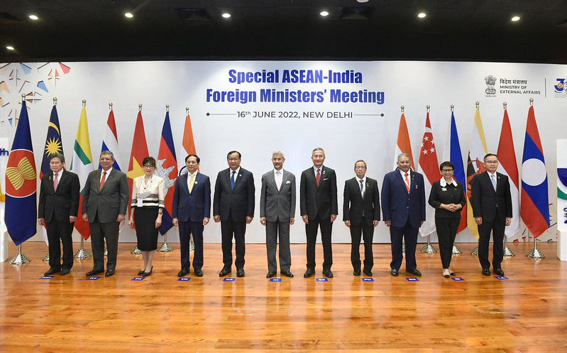 India hosts the Special ASEAN-India Foreign Ministers’ Meeting today in New Delhi. June 16, 2022