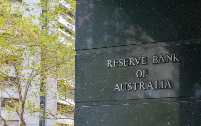 Reserve bank of Australia building in Melbourne CBD.