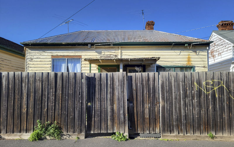 Old house requiring refurbishment.