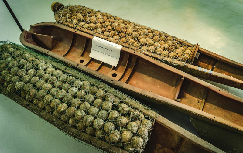 Cluster bomb, Luang Prabang, Laos.