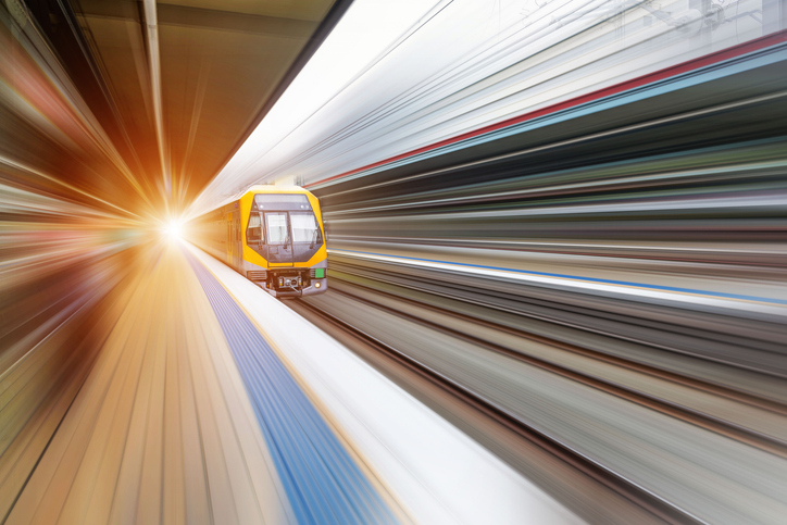 Sydney trains rush hour Image: iStock / kldlife